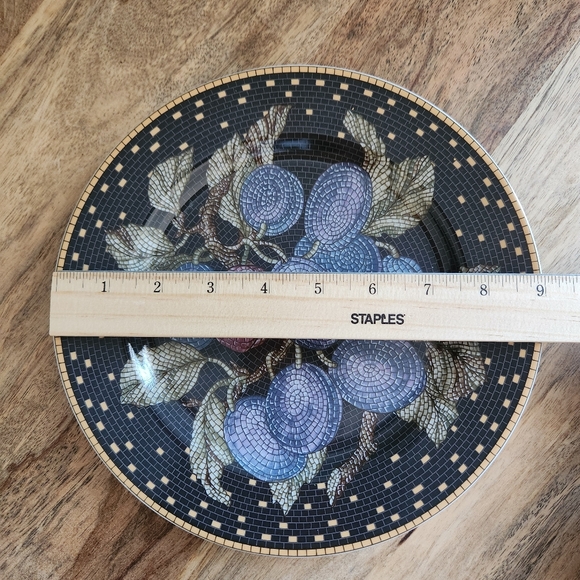 Sasaki Fruit Mosaic Luncheon Plate - Picture 6 of 6